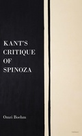 Cover: Kant's Critique of Spinoza - Oxford University Press Inc