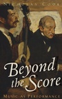 Cover: Beyond the Score - Oxford University Press Inc