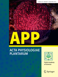 Abbildung von: Acta Physiologiae Plantarum - Springer