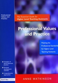 Enlarge image Cover: Professional Values and Practice - David Fulton Publishers Ltd