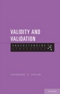 Enlarge image Cover: Validity and Validation - OUP eBook