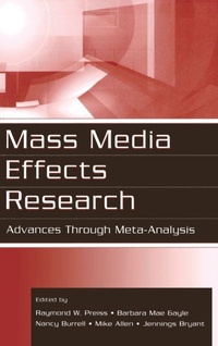 Enlarge image Cover: Mass Media Effects Research - Routledge