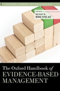 Cover: The Oxford Handbook of Evidence-based Management - Oxford University Press Inc