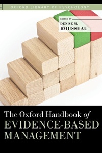 Enlarge image Cover: The Oxford Handbook of Evidence-based Management - Oxford University Press Inc