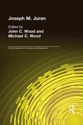 Cover: Joseph M. Juran - Routledge