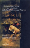 Cover: Epistemology, Logic and Grammar in Indian Philosophical Analysis - Oxford University Press