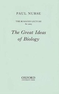Cover: The Great Ideas of Biology 2003 - Oxford University Press