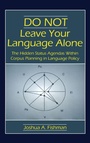 Cover: DO NOT Leave Your Language Alone - Routledge