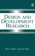 Cover: Design and Development Research - Routledge