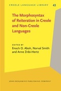 Cover: The Morphosyntax of Reiteration in Creole and Non-Creole Languages - John Benjamins Publishing Co