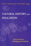 Cover: Cultural History and Education - Routledge