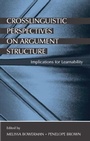 Cover: Crosslinguistic Perspectives on Argument Structure - Routledge