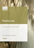 Cover: Family Law 2008 - Oxford University Press