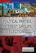 Cover: Political Parties, Interest Groups, and Elections - Rosen Education Service