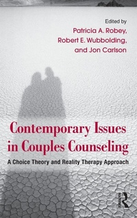 Enlarge image Cover: Contemporary Issues in Couples Counseling - Routledge