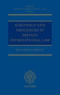 Abbildung von: Substance and Procedure in Private International Law - Oxford University Press