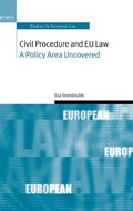 Cover: Civil Procedure and EU Law - Oxford University Press