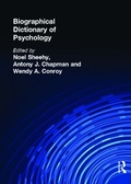 Cover: Biographical Dictionary of Psychology - Routledge