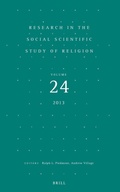 Cover: Research in the Social Scientific Study of Religion, Volume 24 - Brill