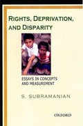 Cover: Rights, Deprivation, and Disparity - Oxford University Press