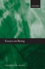 Cover: Essays on Being - Oxford University Press