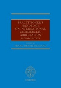 Abbildung von: Practitioner's Handbook on International Commercial Arbitration - Oxford University Press