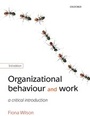Cover: Organizational Behaviour and Work - Oxford University Press