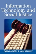 Cover: Information Technology and Social Justice - Information Science Publishing