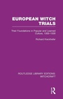 Cover: European Witch Trials (RLE Witchcraft) - Routledge