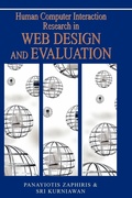 Cover: Human Computer Interaction Research in Web Design and Evaluation - IGI Publishing