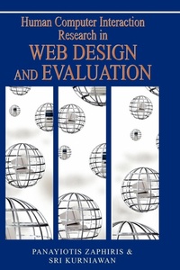 Enlarge image Cover: Human Computer Interaction Research in Web Design and Evaluation - IGI Publishing