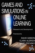 Cover: Games and Simulations in Online Learning - Information Science Publishing