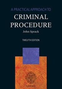 Enlarge image Cover: A Practical Approach to Criminal Procedure - Oxford University Press