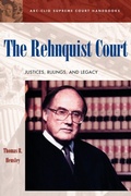 Cover: The Rehnquist Court - ABC-CLIO