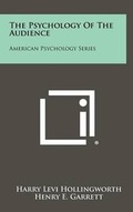 Cover: The Psychology Of The Audience - Literary Licensing, LLC