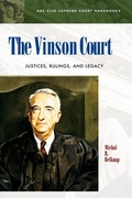Cover: The Vinson Court - ABC-CLIO