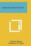 Cover: Language And Society - Literary Licensing, LLC