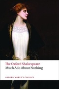 Cover: Much Ado About Nothing: The Oxford Shakespeare - Oxford University Press