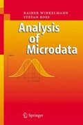 Cover: Analysis of Microdata - Springer