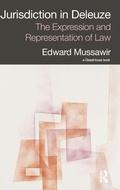 Cover: Jurisdiction in Deleuze: The Expression and Representation of Law - Routledge