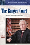 Cover: The Burger Court - ABC-CLIO