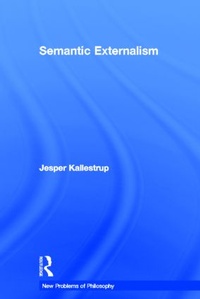 Enlarge image Cover: Semantic Externalism - Routledge