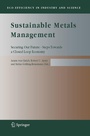 Cover: Sustainable Metals Management - Springer