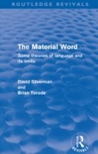 Abbildung von: The Material Word (Routledge Revivlas) - Routledge