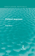 Cover: Political Argument (Routledge Revivals) - Routledge