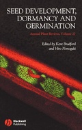 Cover: Annual Plant Reviews, Seed Development, Dormancy and Germination - Wiley