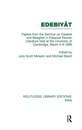 Cover: Papers from the Seminar on Fasahat and Balaghat in Classical Persian Literature (RLE Iran B) - Routledge
