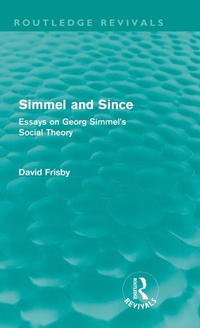 Enlarge image Cover: Simmel and Since (Routledge Revivals) - Routledge