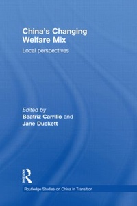 Enlarge image Cover: China's Changing Welfare Mix - Routledge