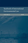 Bild: Yearbook of International Environmental Law: Vol. 17, 2006 - Oxford University Press